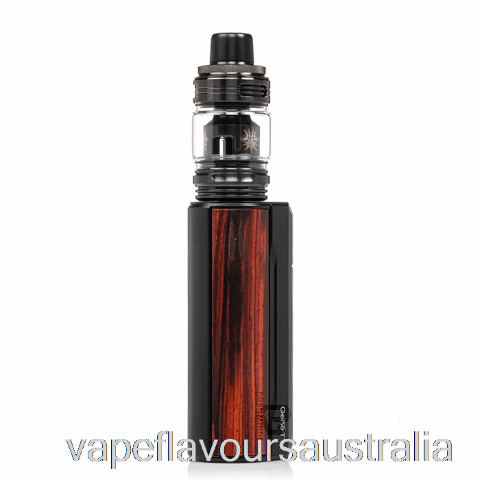 Vape Flavours Australia VOOPOO DRAG M100S Starter Kit Black and Darkwood